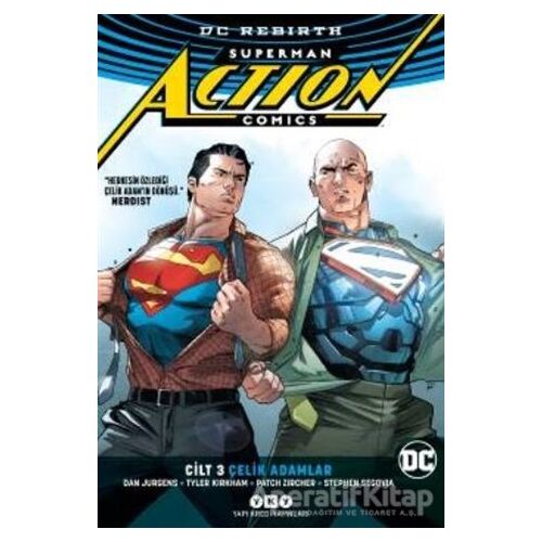 Superman Action Comics Cilt 3: Çelik Adamlar - Patch Zircher - Yapı Kredi Yayınları