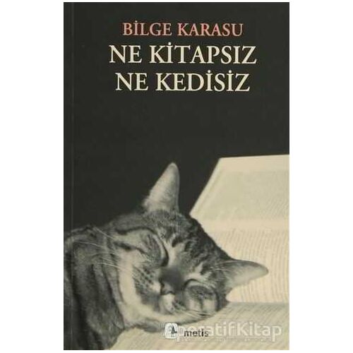 Ne Kitapsız Ne Kedisiz - Bilge Karasu - Metis Yayınları