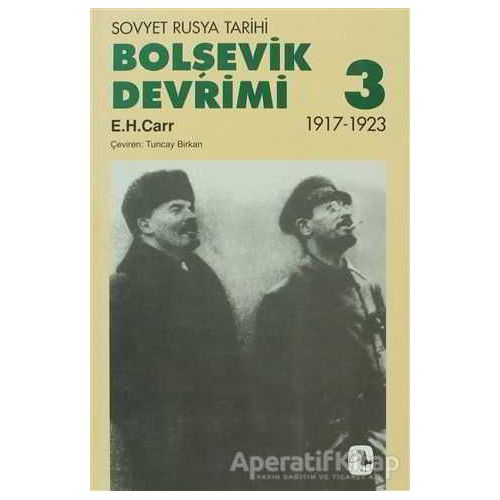 Bolşevik Devrimi Cilt: 3 - Edward Hallett Carr - Metis Yayınları