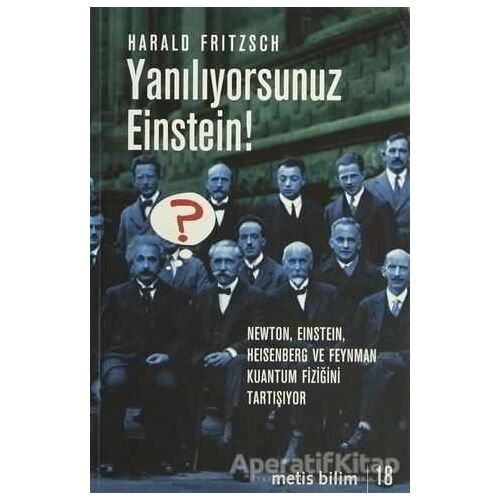 Yanılıyorsunuz Einstein! - Harald Fritzsch - Metis Yayınları