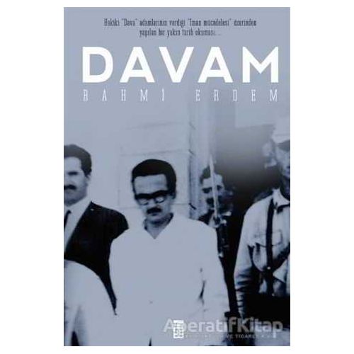 Davam - A. Rahmi Erdem - Timaş Yayınları