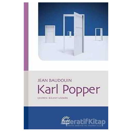 Karl Popper - Jean Baudouin - İletişim Yayınevi