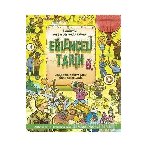 Eğlenceli Tarih 8. Sınıf - Senem Kale - Doğan Egmont Yayıncılık