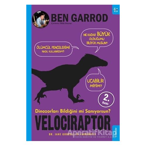 Velociraptor - Ben Garrod - Sola Kidz