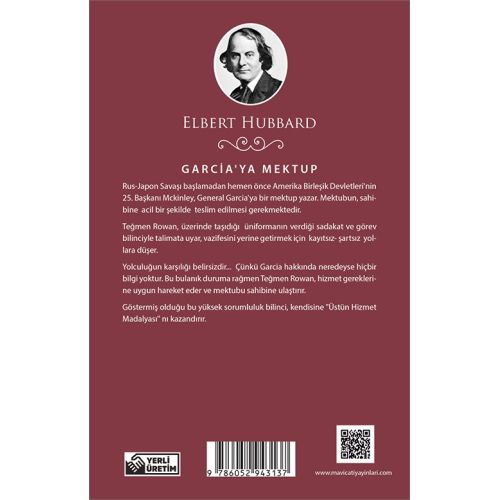 Garcia’ya Mektup - Elbert Hubbard - Maviçatı (Dünya Klasikleri)