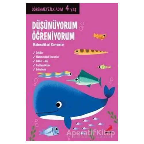 Düşünüyorum, Öğreniyorum - Öğrenmeye İlk Adım (4 Yaş) - Kolektif - Erdem Çocuk