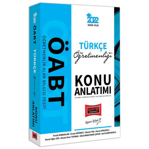 Yargı 2022 ÖABT Türkçe Öğretmenliği Konu Anlatımı