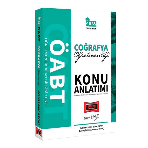 Yargı 2022 ÖABT Coğrafya Öğretmenliği Konu Anlatımı