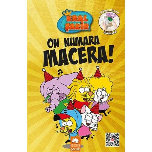 On Numara Macera! - Kral Şakir 10 - Varol Yaşaroğlu - Eksik Parça Yayınları