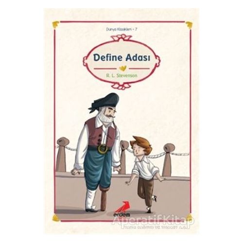 Dünya Çocuk Klasikleri - Define Adası - Mert Tugen - Erdem Çocuk