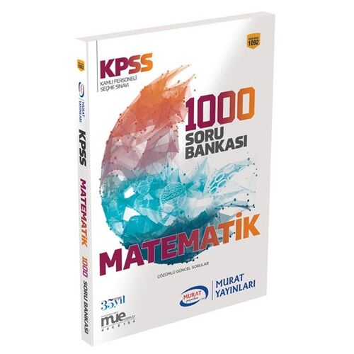 Murat KPSS Matematik 1000 Soru Bankası