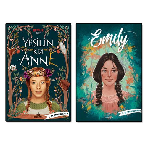 Yeşilin Kızı 1 ve Emily 1 Seti - Lucy Maud Montgomery - Ephesus Yayınları