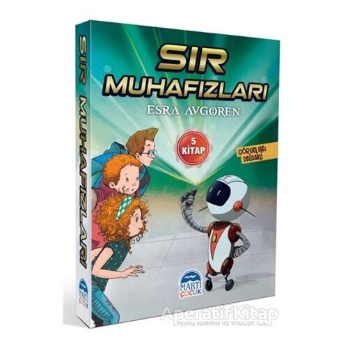 Sır Muhafızları (5 Kitap Takım) - Esra Avgören - Martı Çocuk Yayınları