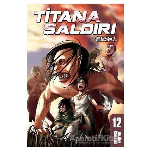 Titana Saldırı 12 - Hajime İsayama - Gerekli Şeyler Yayıncılık