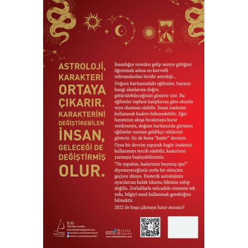 Karmik Astroloji ve Ezoterizm Işığında 2022 - Oğuzhan Ceyhan - Destek Yayınları