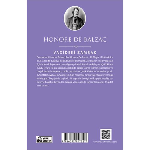 Vadideki Zambak - Honore De Balzac - Maviçatı (Dünya Klasikleri)