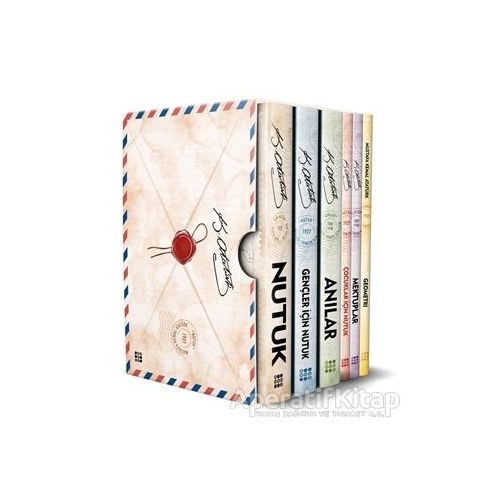 Atatürk Kitaplığı (6 Kitap Kutulu Set) - Mustafa Kemal Atatürk - Dokuz Yayınları