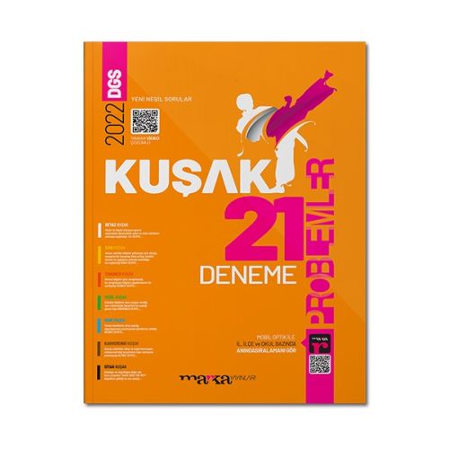 Marka 2022 DGS Problemler 21 Kuşak Deneme