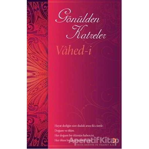 Gönülden Katreler - Vahed-i - Cinius Yayınları