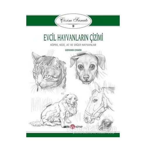 Evcil Hayvanların Çizimi - Çizim Sanatı 9 - Giovanni Civardi - Beta Kitap
