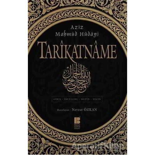 Tarikatname - Aziz Mahmud Hüdayi - Bilge Kültür Sanat