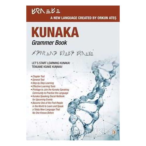 Kunaka Grammer Book - Orkun Ateş - Cinius Yayınları