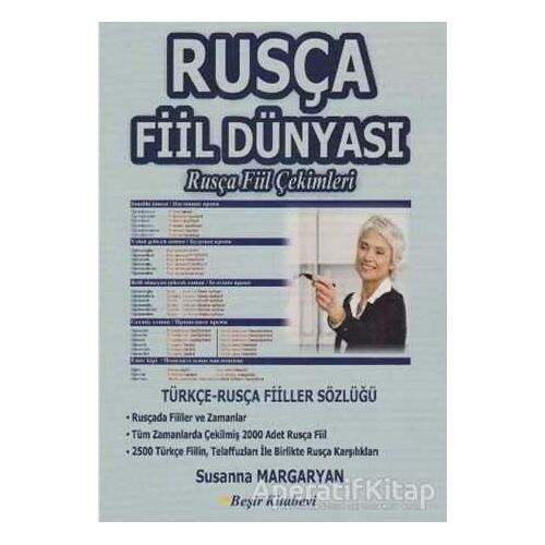 Rusça Fiil Dünyası - Rusça Fiil Çekimleri - Susanna Margaryan - Beşir Kitabevi