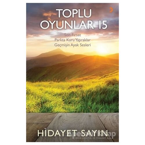 Toplu Oyunlar 15 - Hidayet Sayın - Cinius Yayınları