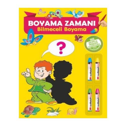 Boyama Zamanı: Bilmeceli Boyama - Kolektif - Parıltı Yayınları