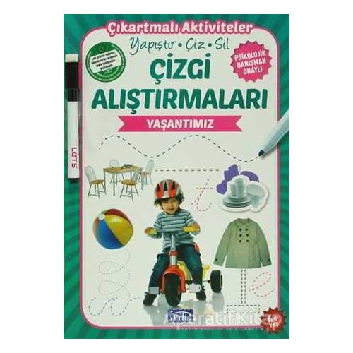 Çizgi Alıştırmaları - Yaşantımız (4 Yaş) - Kolektif - Parıltı Yayınları