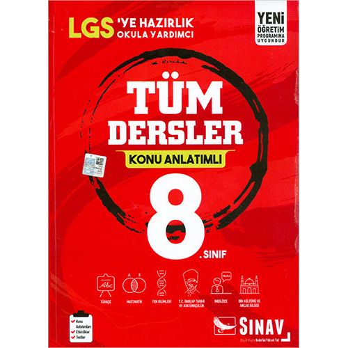 Sınav 8.Sınıf Tüm Dersler Konu Anlatımlı
