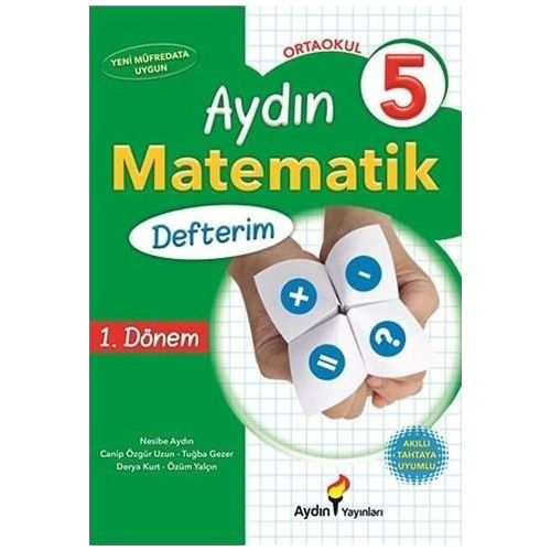 Aydın 5. Sınıf 1. Dönem Matematik Defterim