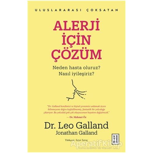 Alerji İçin Çözüm - Jonathan Galland - Ketebe Yayınları