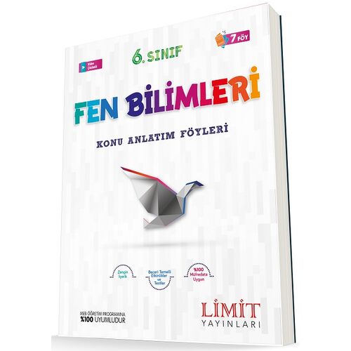 Limit 6. Sınıf Fen Bilimleri Konu Anlatım Föyleri 7 Föy