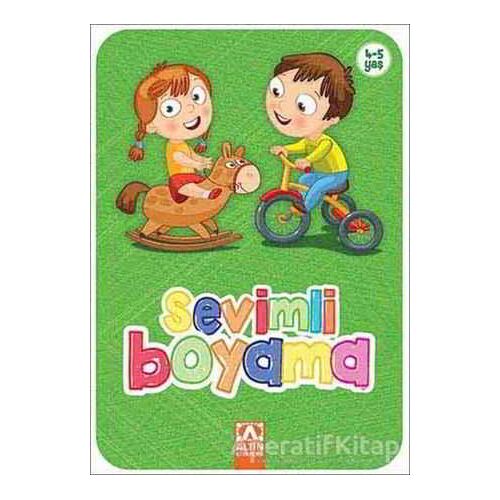 Sevimli Boyama (Yeşil) - Kolektif - Altın Kitaplar