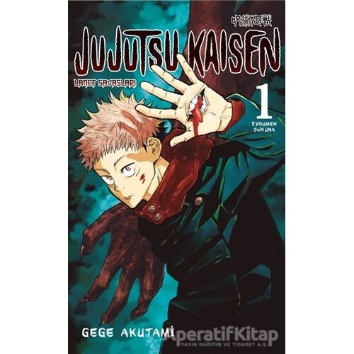 Jujutsu Kaisen 1 - Lanet Savaşları - Gege Akutami - Gerekli Şeyler Yayıncılık