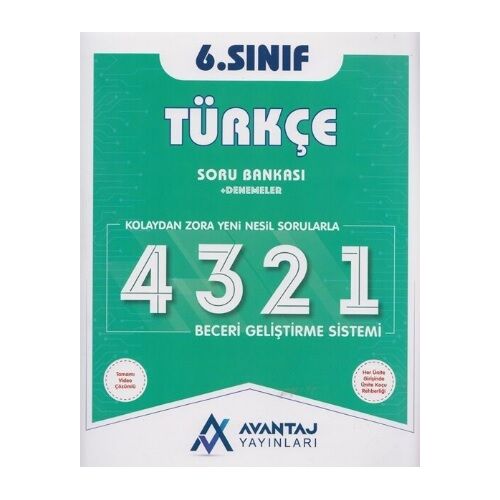 Avantaj 6. Sınıf Türkçe Soru Bankası ve Deneme