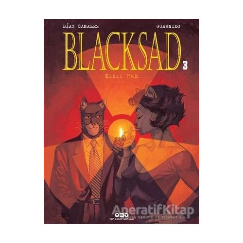 Blacksad 3.Cilt - Kızıl Ruh - Juan Diaz Canales - Yapı Kredi Yayınları