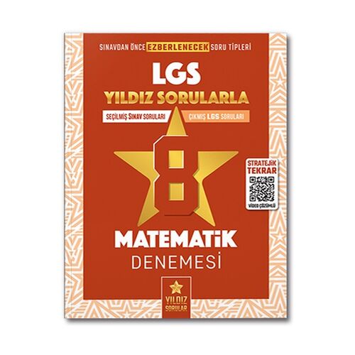 Yıldız Sorular 8. Sınıf LGS Matematik 8 Deneme Video Çözümlü