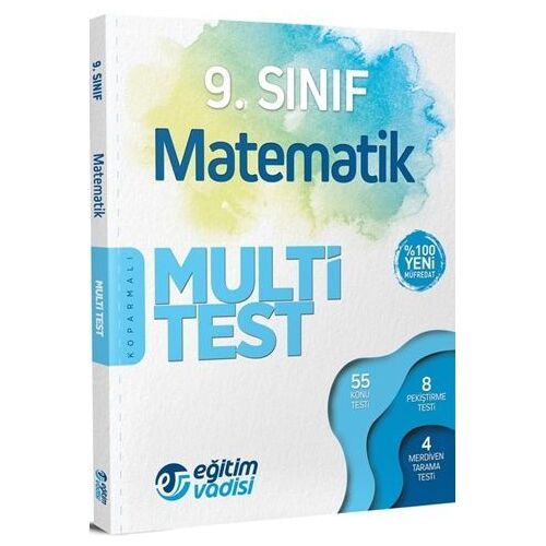 Eğitim Vadisi 9. Sınıf Matematik Multi Test Soru Bankası (Kampanyalı)