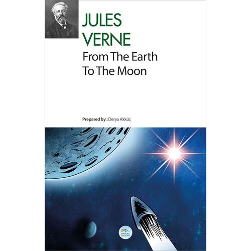 From The Earth To The Moon - Jules Verne - (İngilizce) Maviçatı Yayınları