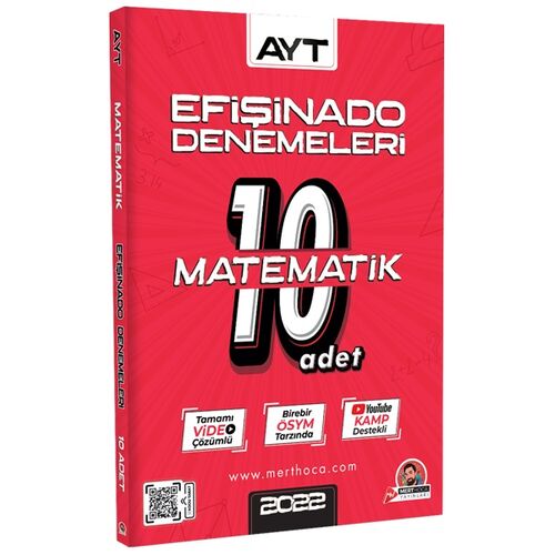 Mert Hoca AYT Matematik Efişinado 10 lu Deneme