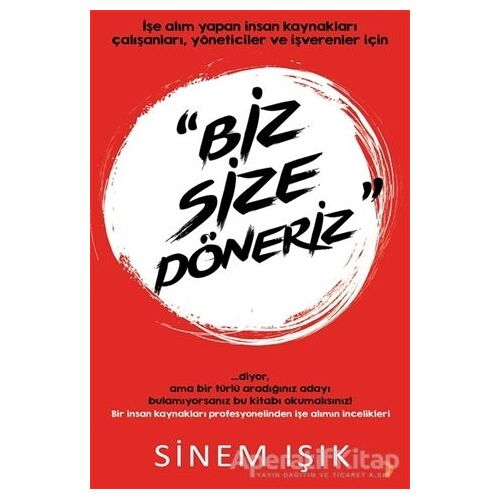 Biz Size Döneriz - Sinem Işık - Cinius Yayınları