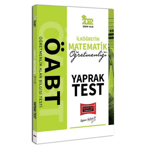 Yargı 2022 ÖABT İlköğretim Matematik Öğretmenliği Yaprak Test