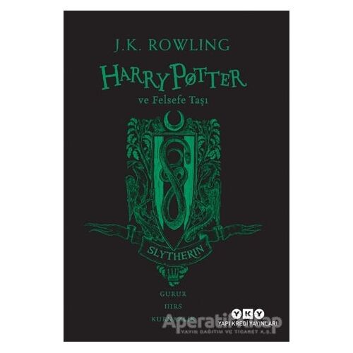 Harry Potter ve Felsefe Taşı 20. Yıl Slytherin Özel Baskısı - J. K. Rowling - Yapı Kredi Yayınları