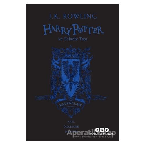 Harry Potter ve Felsefe Taşı 20. Yıl Ravenclaw Özel Baskısı - J. K. Rowling - Yapı Kredi Yayınları