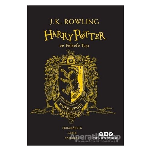 Harry Potter ve Felsefe Taşı 20. Yıl Hufflepuff Özel Baskısı - J. K. Rowling - Yapı Kredi Yayınları