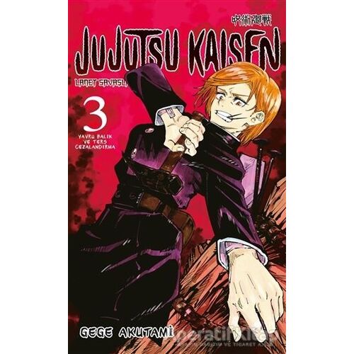 Jujutsu Kaisen 3. Cilt - Gege Akutami - Gerekli Şeyler Yayıncılık