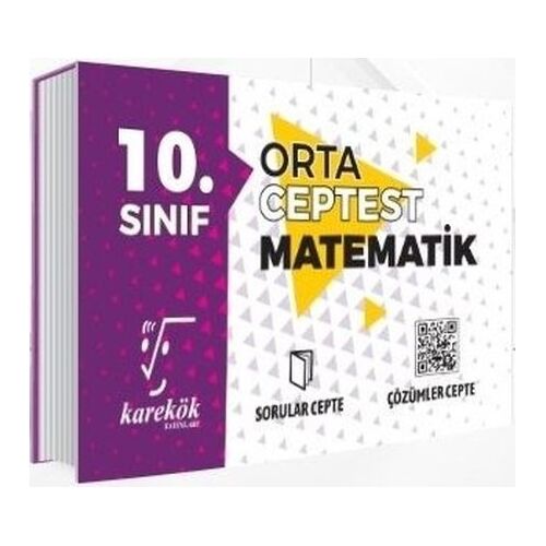 Karekök 10. Sınıf Matematik Orta Cep Test