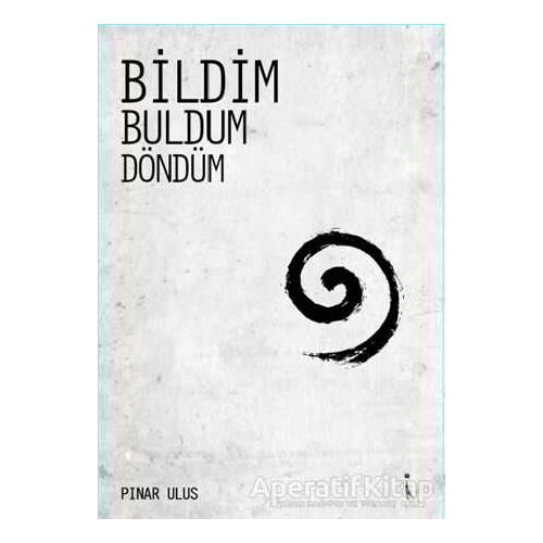 Bildim Buldum Döndüm - Pınar Ulus - İkinci Adam Yayınları